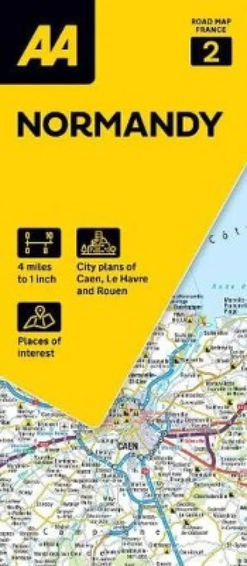 Aa Road Map France 2: Normandy