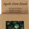 Agat Perler - Klar Grøn - Hulstr. 0,9-1 MM - 28 Stk