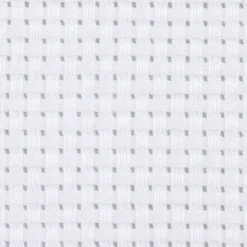 Aidastof - Str. 50X50 CM - 35 Tern Pr. 10 CM - Hvid - 1 Stk