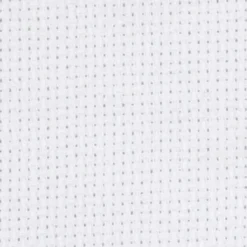 Aidastof - Str. 50X50 CM - 70 Tern Pr. 10 CM - Hvid - 1 Stk