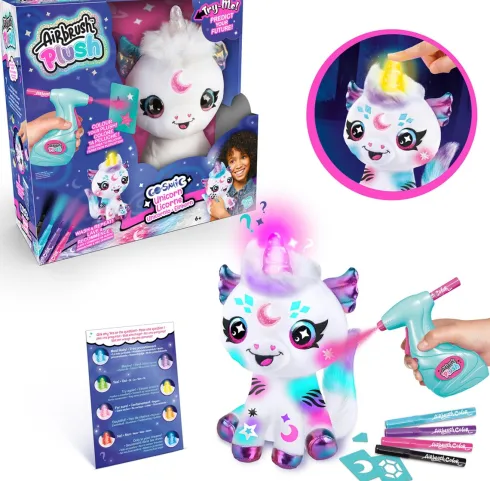 Airbrush Plush - Kosmisk Enhjørning
