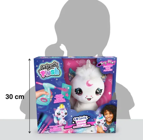 Airbrush Plush - Kosmisk Enhjørning