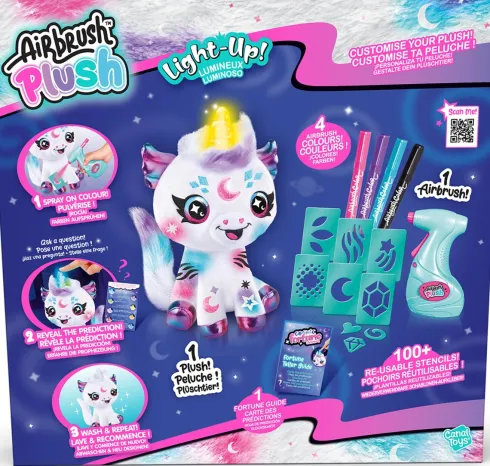 Airbrush Plush - Kosmisk Enhjørning