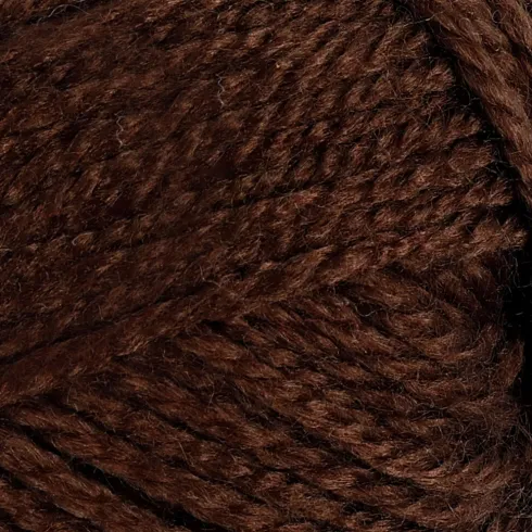 Akrylgarn - L 80 M - Brun - 50 G
