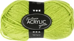 Akrylgarn - L 80 M - Lys Grøn - 50 G