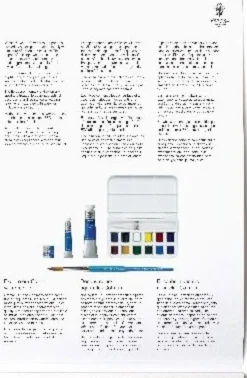 Akvarelpapir - A5 - Cold Press - Winsor & Newton - 12 Ark
