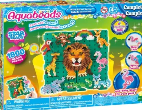 Aquabeads - Komplet Vild Safari Box Med 1800 Perler