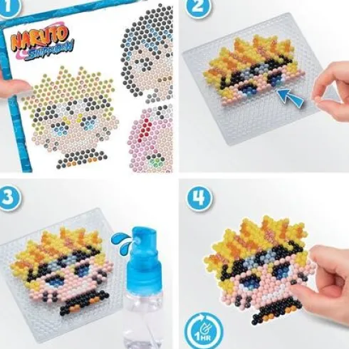 Aquabeads - Naruto - Nøglering Kreativt Sæt