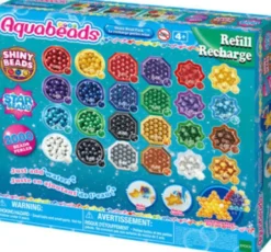 Aquabeads Perler - Shiny Refill Sæt - 2000 Stk