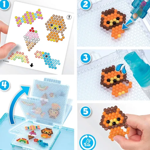 Aquabeads - Stort Sæt Med 2400 Perler - 24 Farver