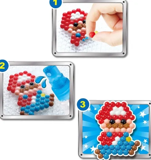 Aquabeads - Super Mario Sæt - 690 Perler