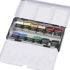 Art Aqua Akvarelfarver - ½-Pan - Str. 10X15X20 MM - Standardfarver - 12 Frv