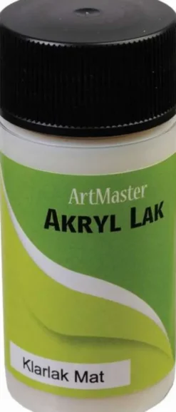 Artmaster - Vandbaseret Akryl Klar Lak - Mat 50 ML