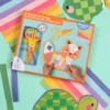Auzou - Aktivitetssæt - Klip Og Flet - Dyr