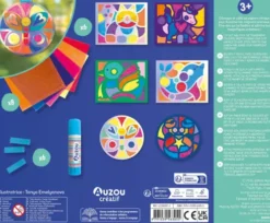 Auzou - Aktivitetssæt - Mosaik Med Dyr