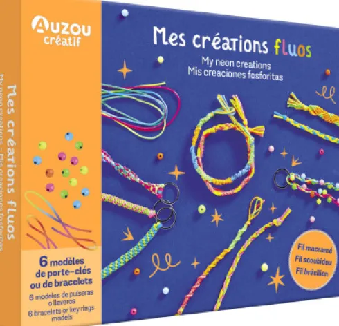 Auzou - Aktivitetssæt - Neon Kreationer