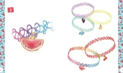 Auzou - Jewellery Factory - Armbånd Og Frugtvedhæng