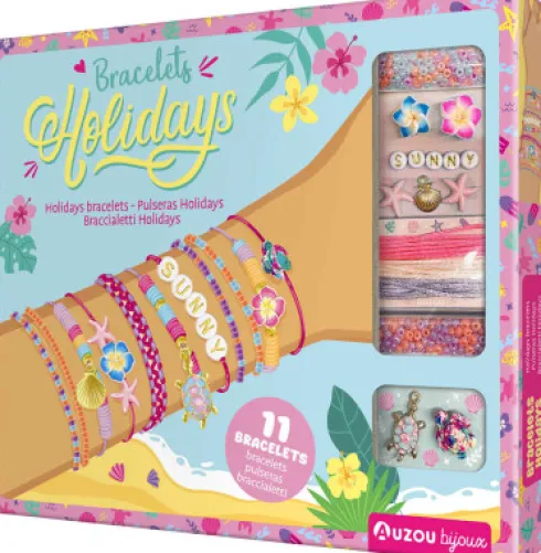 Auzou - Jewellery Factory - Ferie Armbånd - Stort Sæt
