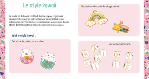 Auzou - Jewellery Factory - Lav Selv Kawaii Armbånd Sæt