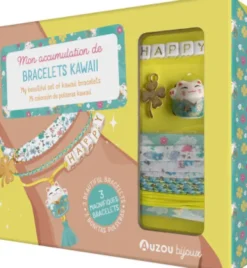 Auzou - Jewellery Factory - Lav Selv Kawaii Lykkearmbånd - Sæt