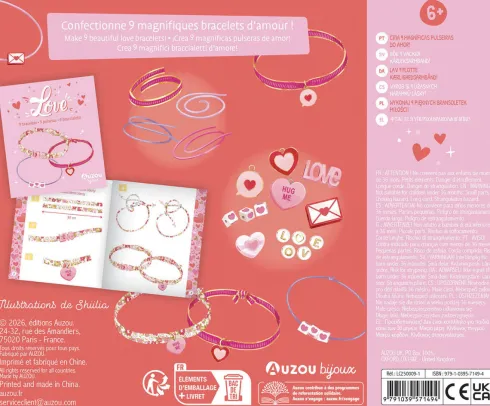 Auzou - Jewellery Factory - Love Armbånd