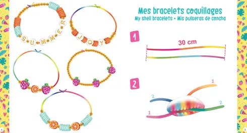 Auzou - Jewellery Factory - Sommer Armbånd