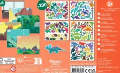 Auzou - Klistermærker - Dinosaur 200 Stk