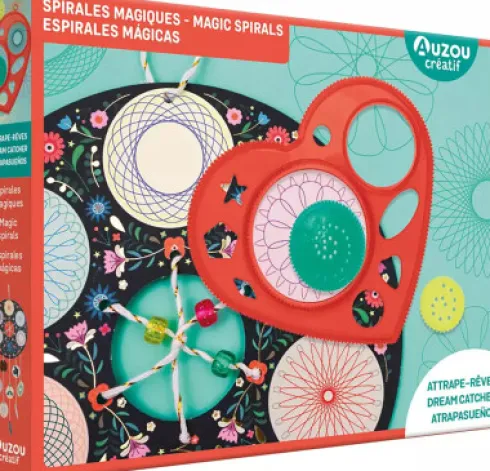 Auzou - Kreasæt - Magiske Spiraler