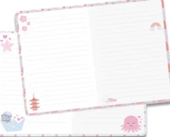 Auzou - Mit Kontor - Kawaii Notesbog Med Lås
