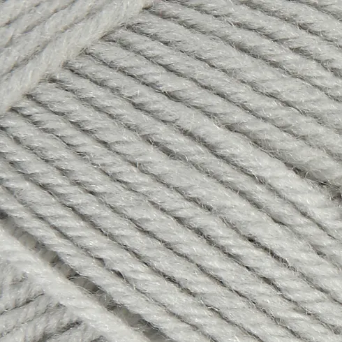 Babygarn - Blødt - L 172 M - Lys Grå - 50 G