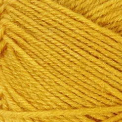 Babygarn - Blødt - L 172 M - Mørk Gul - 50 G