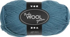 Babygarn - Blødt - L 172 M - Petroleum - 50 G