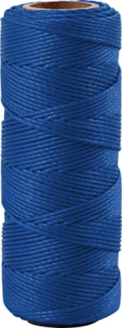 Bambus Snor - Tykkelse 1 MM - Blå - 65 M