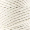 Bambus Snor - Tykkelse 1 MM - Hvid - 65 M