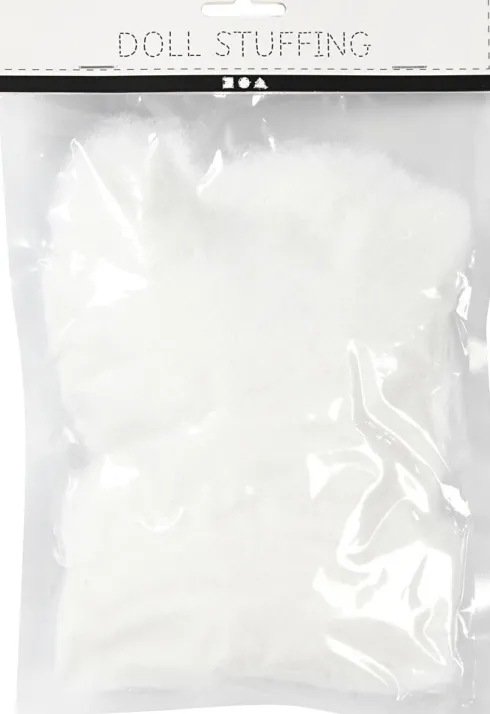 Bamsefyld - Hvid - 50 G