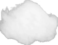 Bamsefyld - Hvid - 50 G