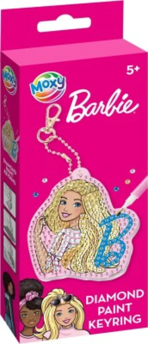 Barbie - Diamond Art Nøglering - DIY Sæt