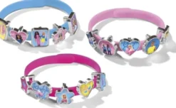 Barbie - 3 DIY Armbånd Sæt Til Børn - Inkl. 18 Dekorationer