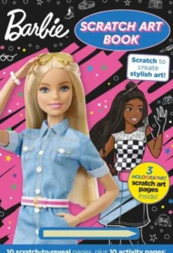 Barbie Scratch Art Book - Alligator