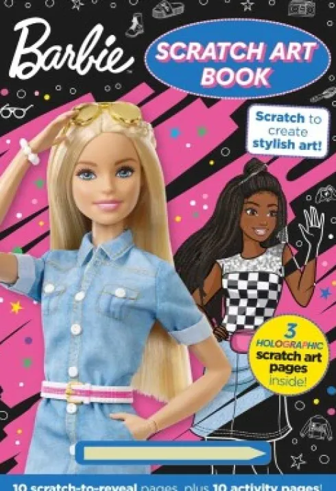 Barbie Scratch Art Book - Alligator