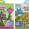 Basic Craft - Origami Flowers - Origami Papir - Assorteret - 18 Ark