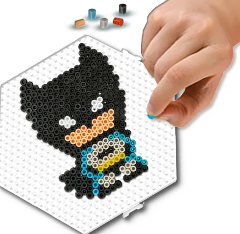 Batman Perler Og Perleplade Sæt - Figurer - 1.600 Strygeperler