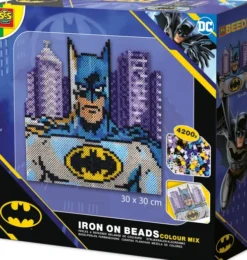 Batman Perler Og Perleplade Sæt - Figurer - 4.200 Strygeperler