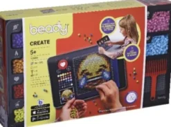 Beady Create Perler - Perlesæt Med 10.800 Perler Og 4 Perleplader