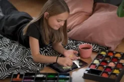 Beady Create Perler - Perlesæt Med 10.800 Perler Og 4 Perleplader