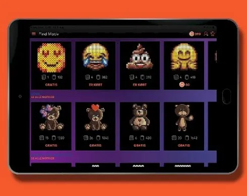 Beady Create Perler - Perlesæt Med 10.800 Perler Og 4 Perleplader