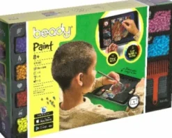 Beady Paint Perler - Perlesæt Med 14.400 Perler Og 9 Perleplader
