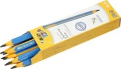 Begynderblyant - L 14 CM - Tykkelse 10 MM - Mine 4 MM - 12 Stk