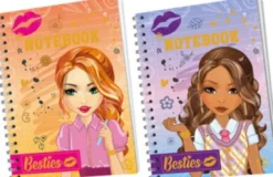 Besties Notesbog A6 2-Asst