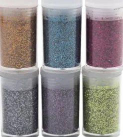 Bio-Glimmer - Assorterede Farver - 6X7Ml